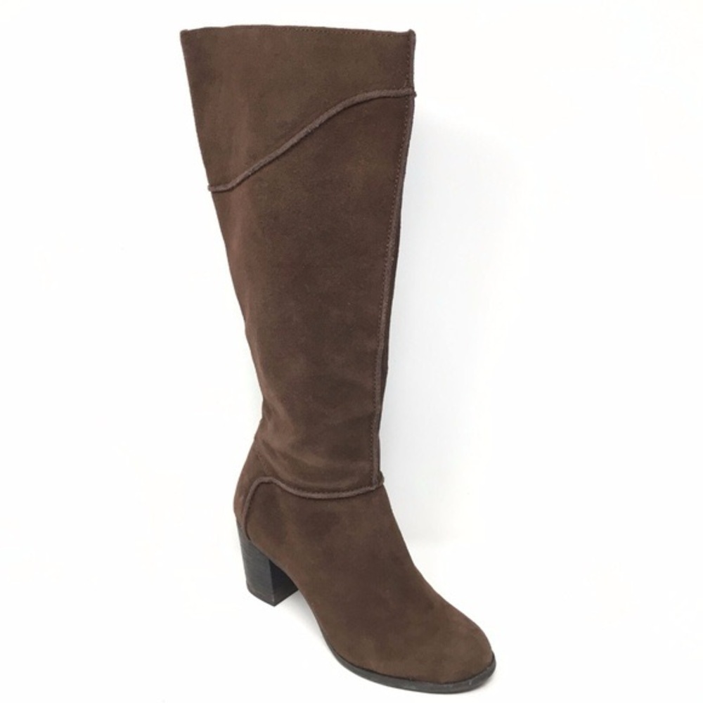*FRANCO SARTO* Brown Yamka Suede Knee-High Boots Size 9.5